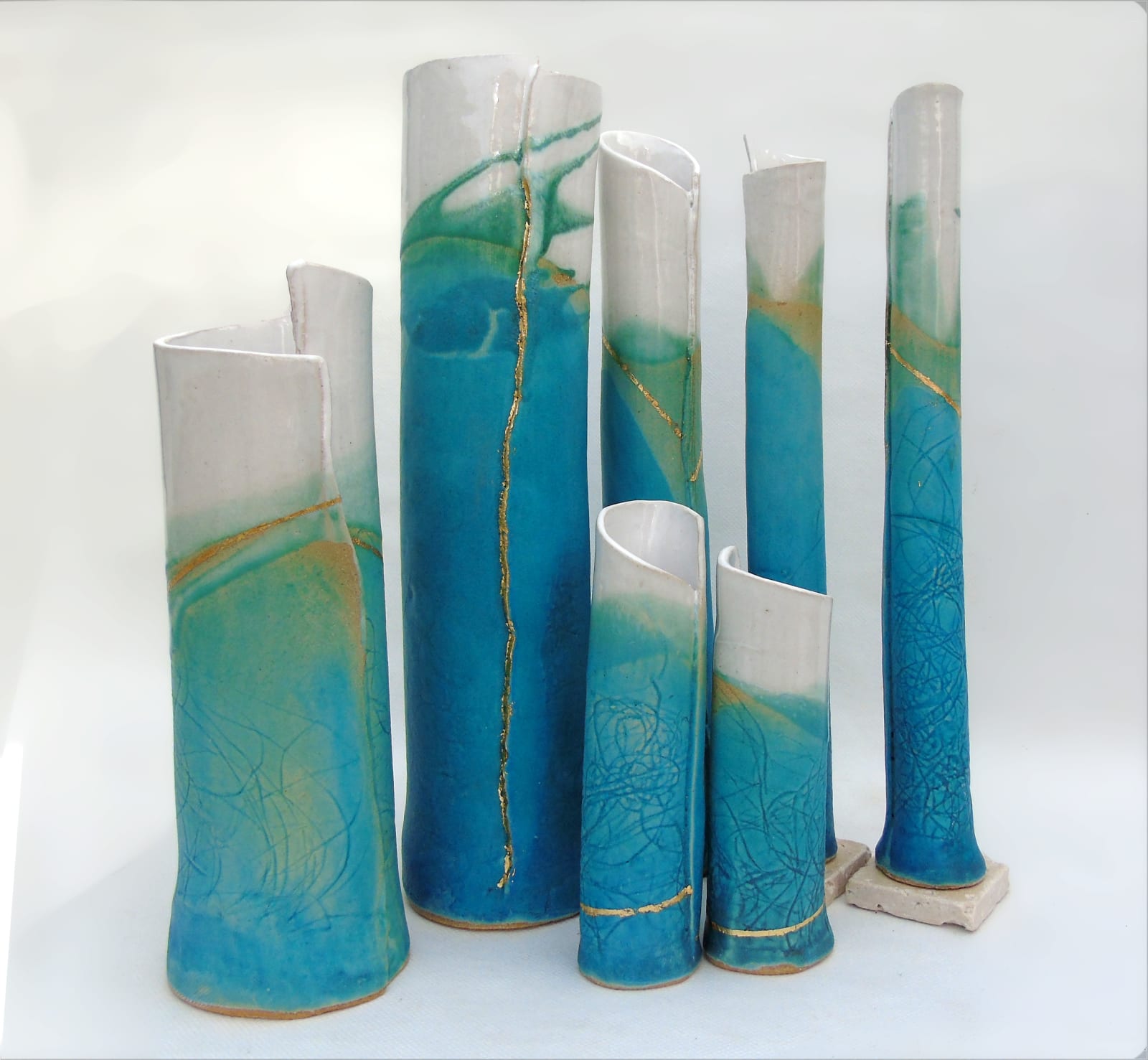 Krystyna Sargent, Large Bamboo Vase, 2024