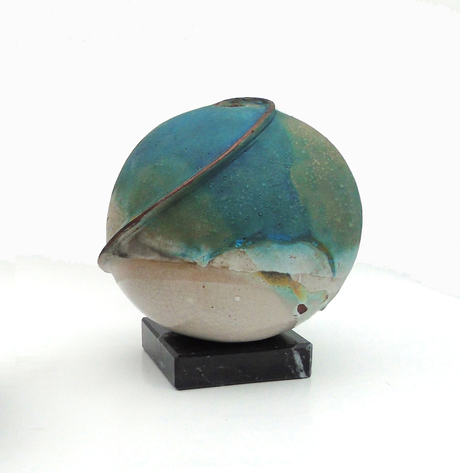 Krystyna Sargent, Blue Earth Globe, 2024
