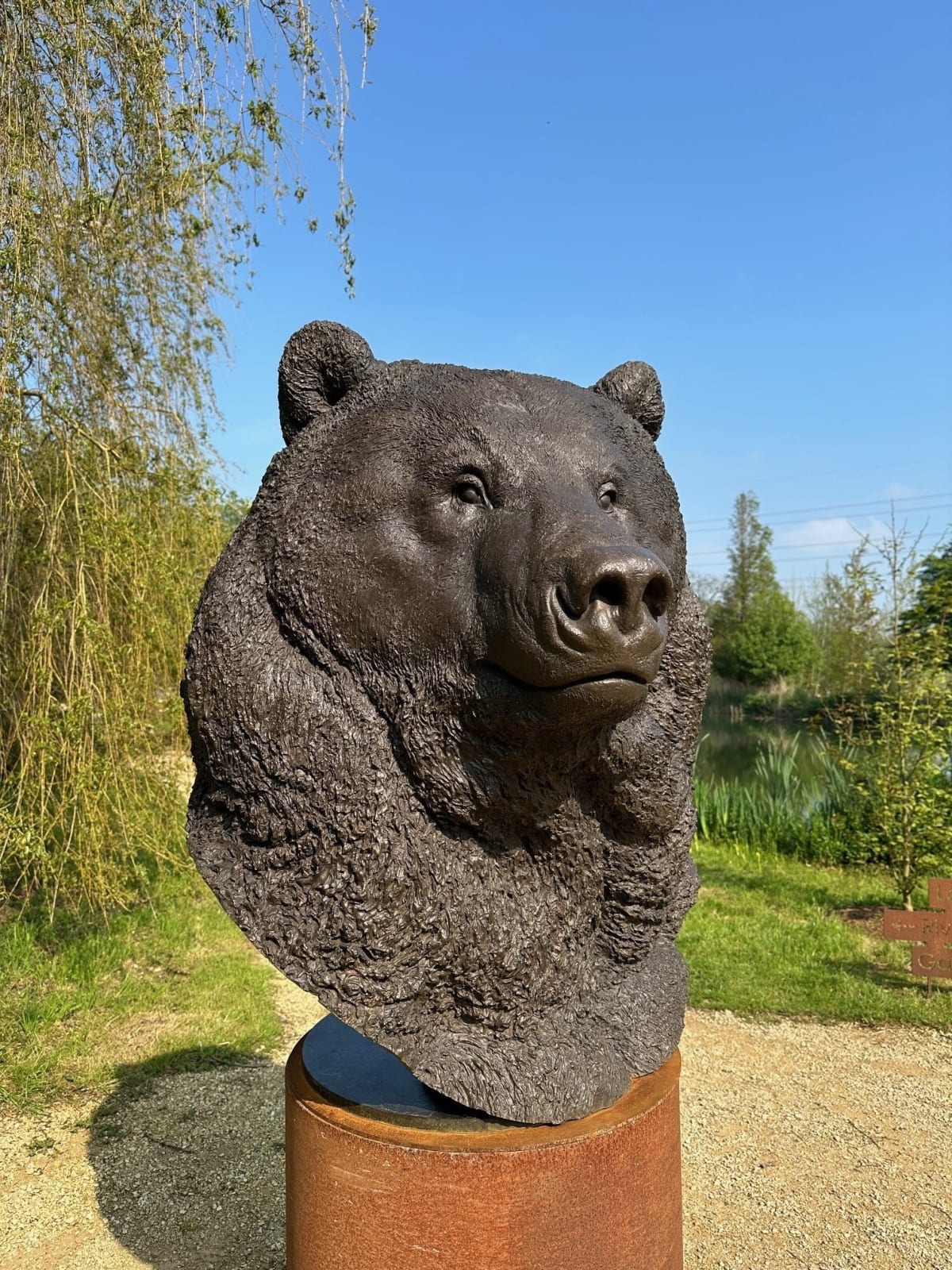 Nick Bibby, Kodiak Brown Bear (Indomitable – Head Study)