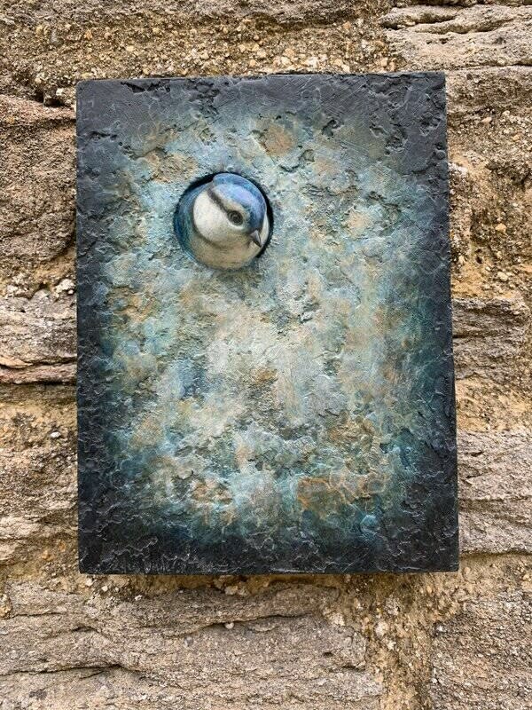 Adam Binder, Short Blue Tit Plaque