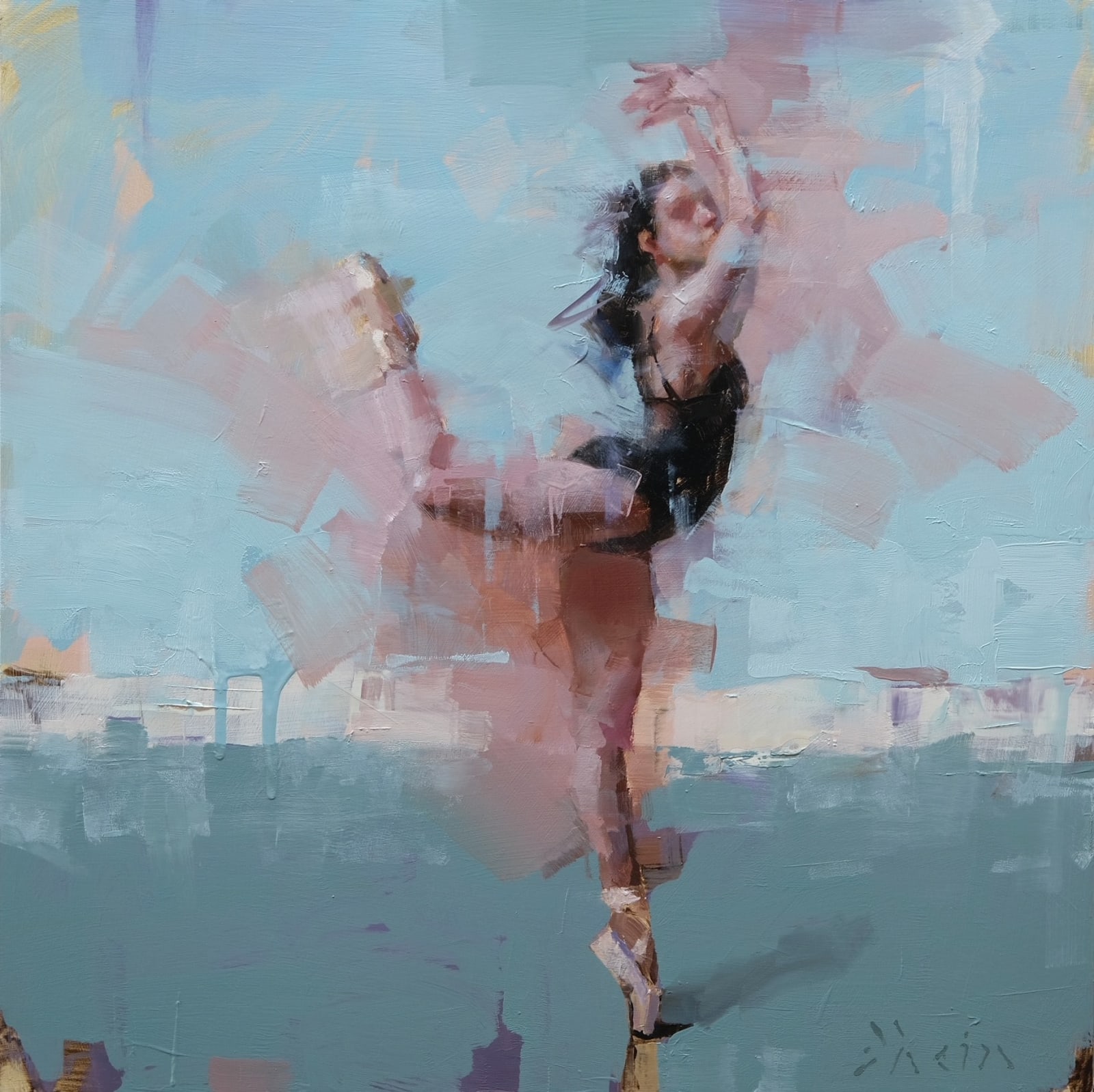 Jacob Dhein, Dancer with Green