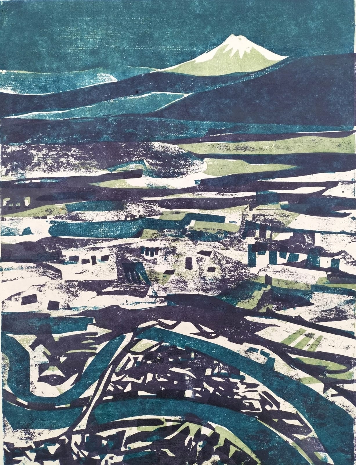 Lisa Takahashi, Fuji-San Over Tokyo