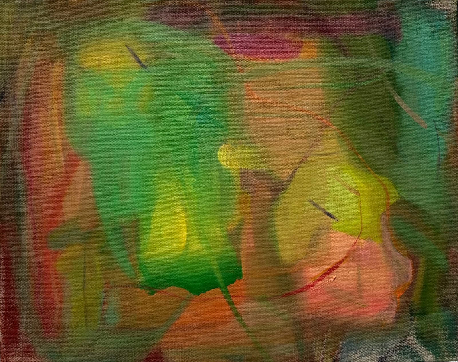 Sanghoon Ahn, 나는 눈을 감고 흥얼거린다(I close my eyes and hum), 2023