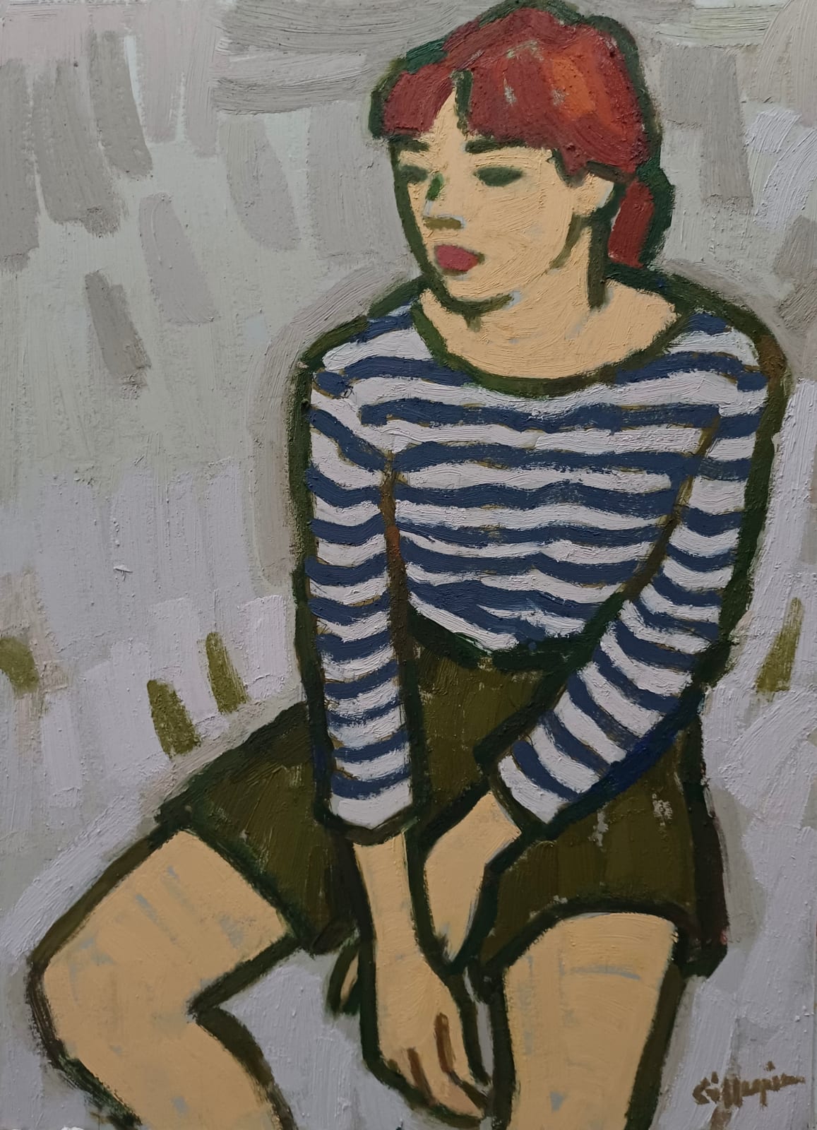 Joan Gillespie, Stripes and Shorts