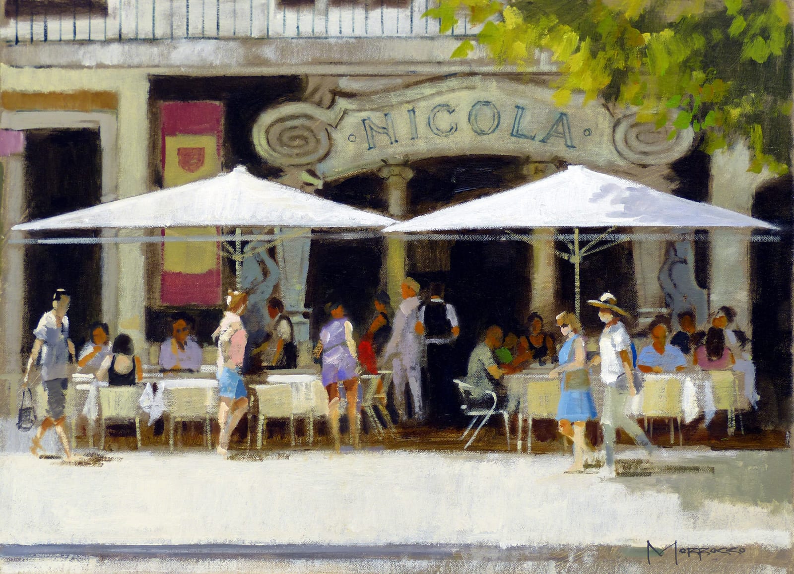 Jack Morrocco DA FRSA, Café Nicola, Lisbon