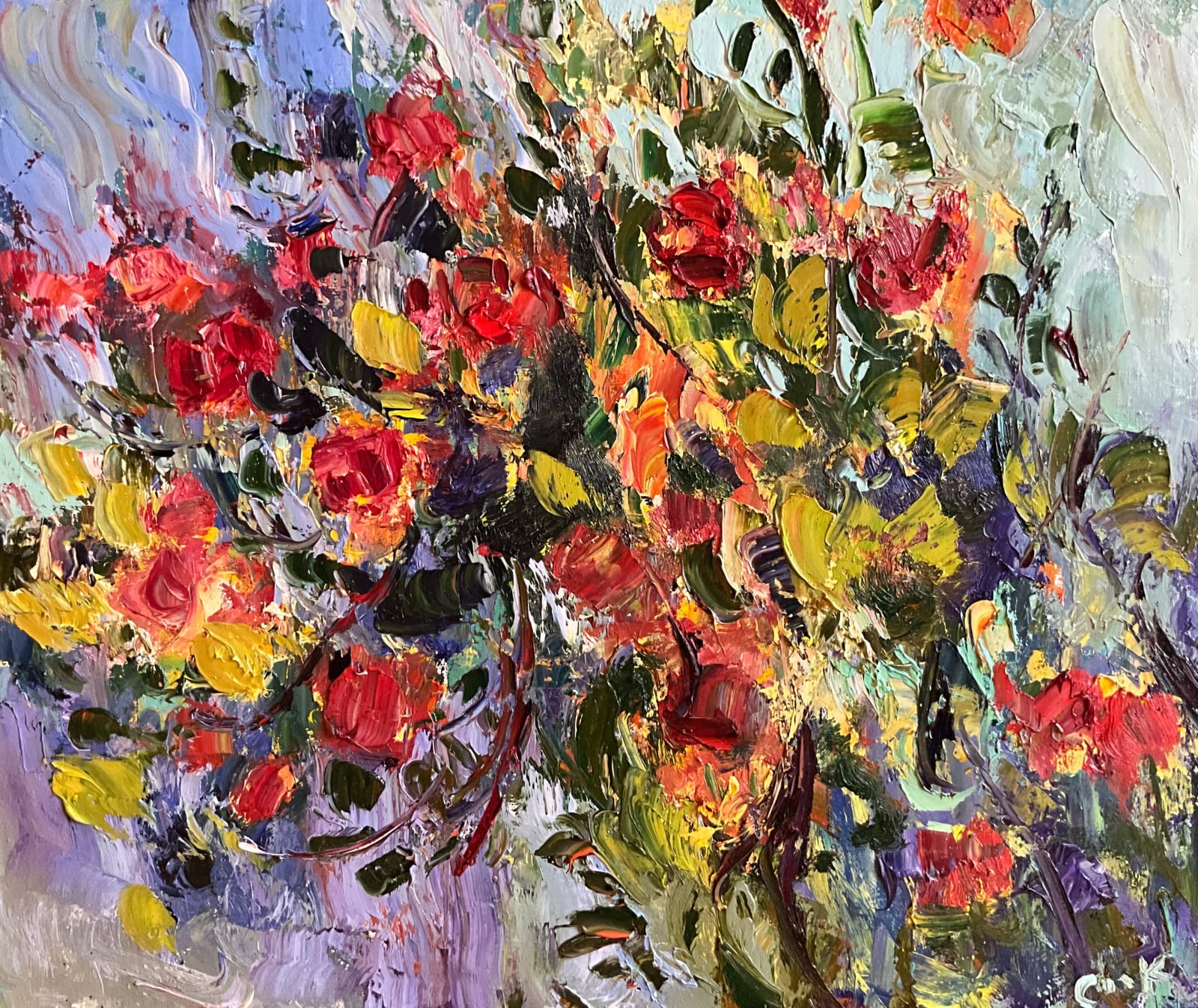 David Mackie Cook, Rose Bush