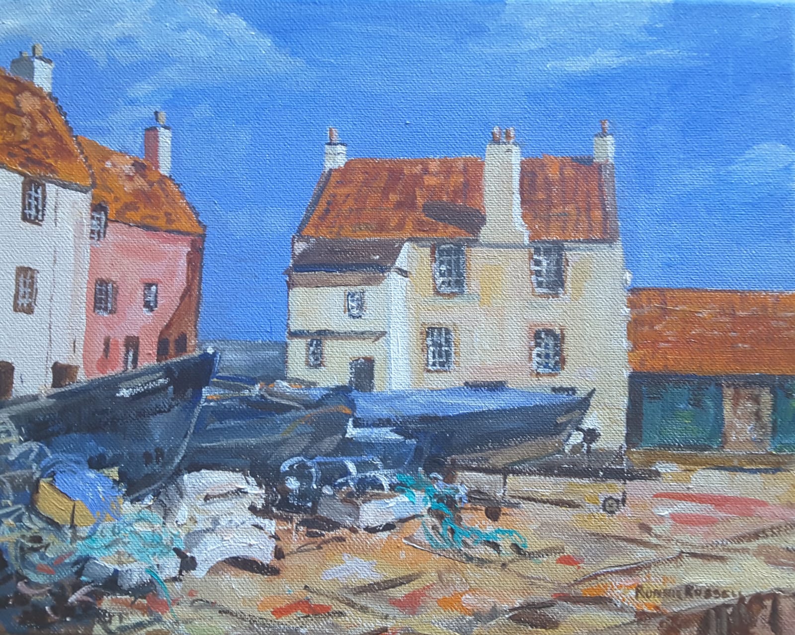 Ronnie Russell, Sun and Shadows, Pittenweem