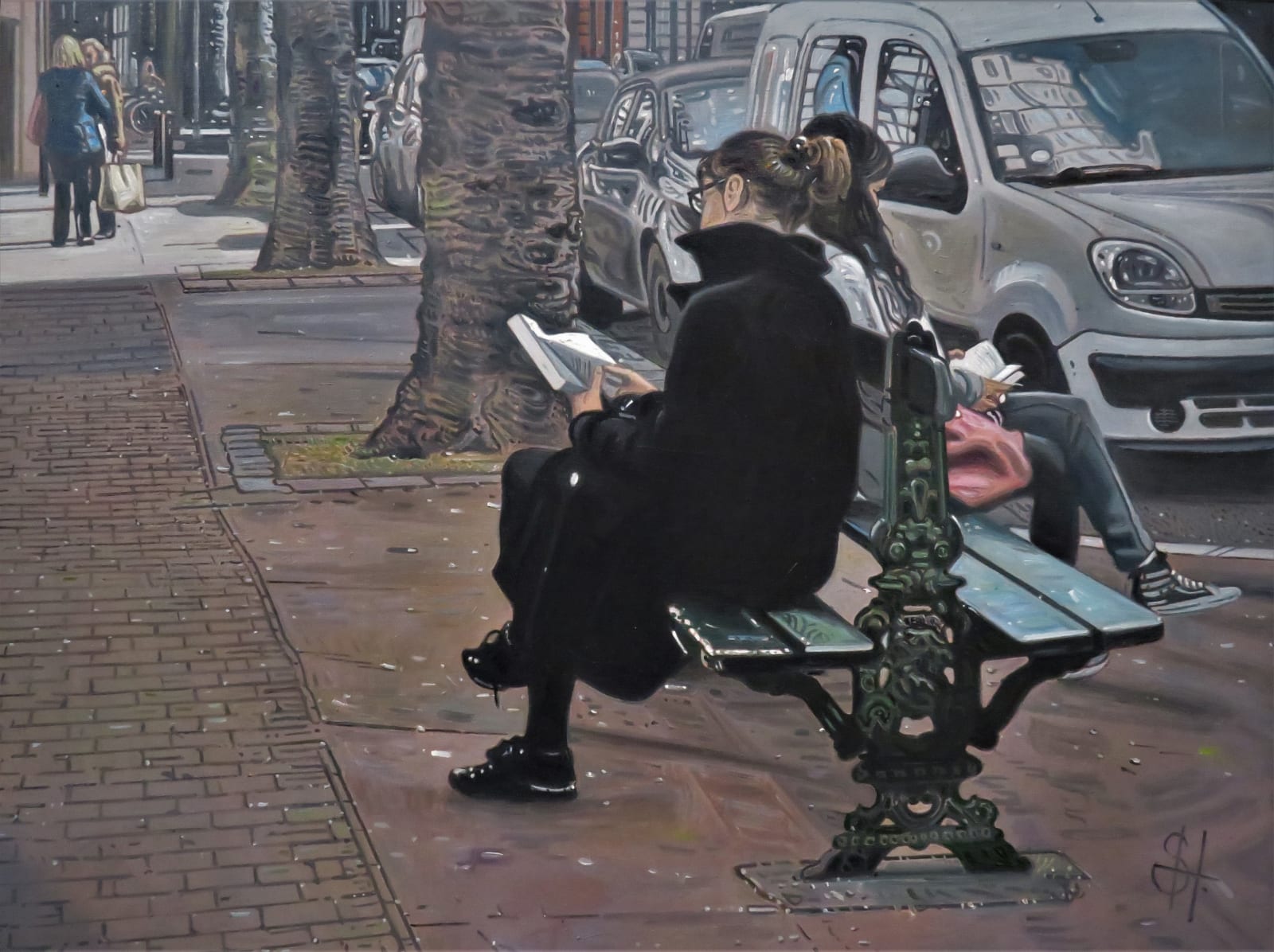 Steven Higginson, Woman Reading, Toulouse