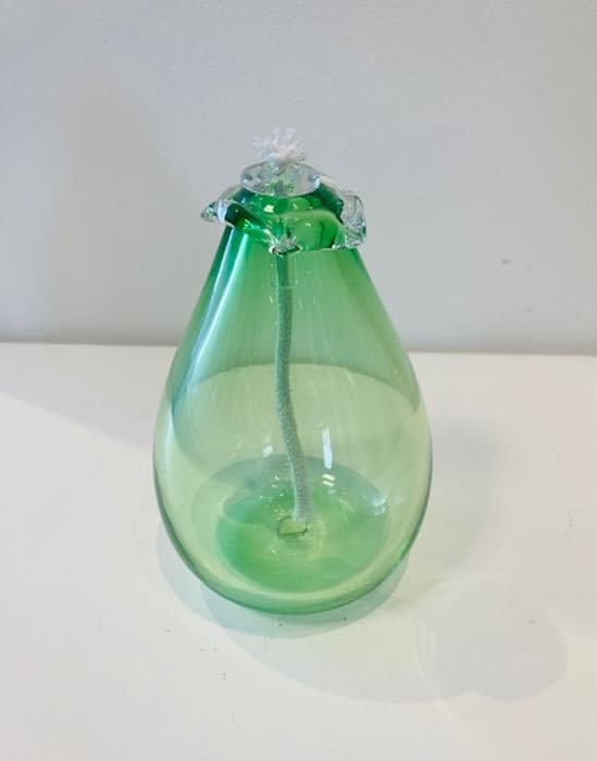 Elin Isaksson, Transparent Oil Lamp (green)