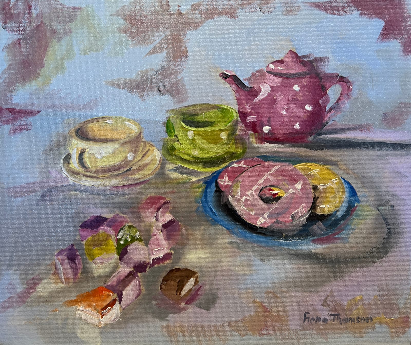 Fiona Thomson, Tea Party