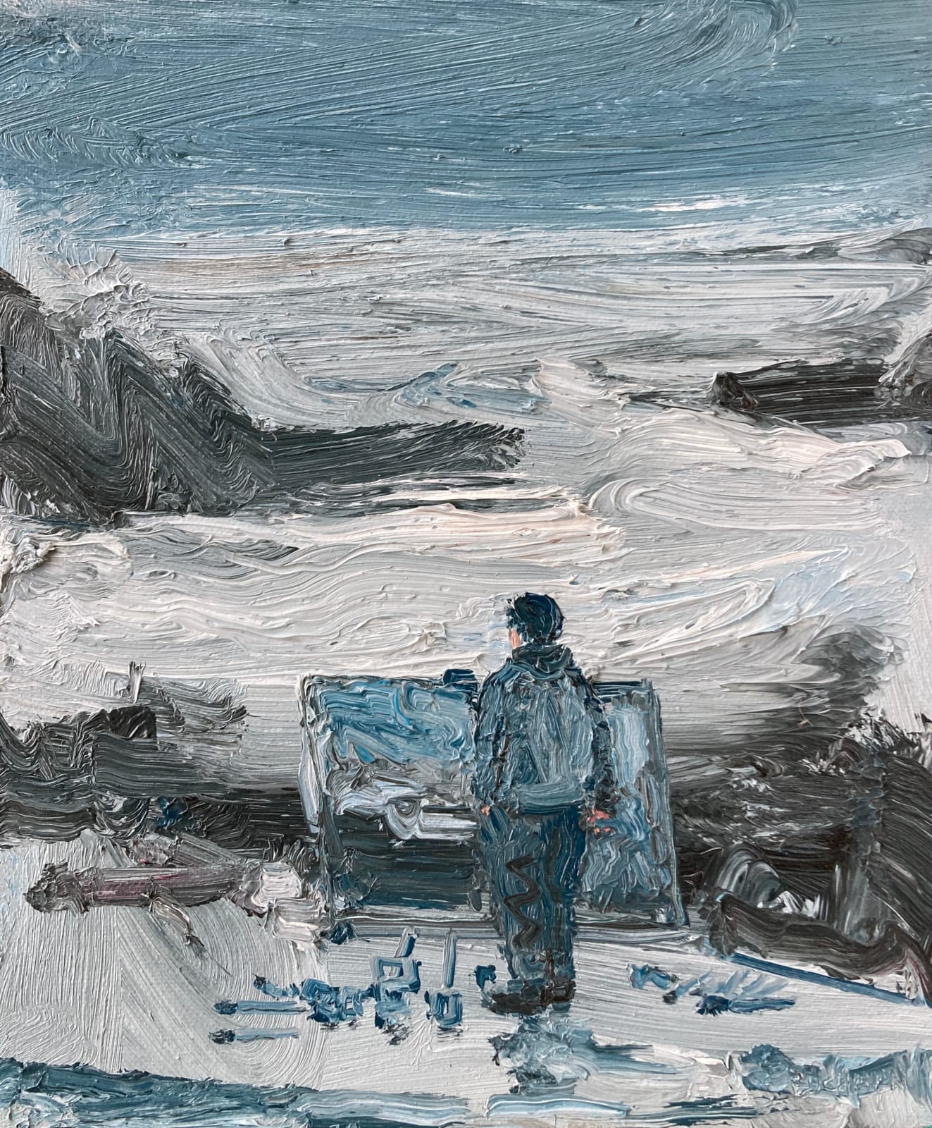 Stuart Buchanan, Painter on the Shore