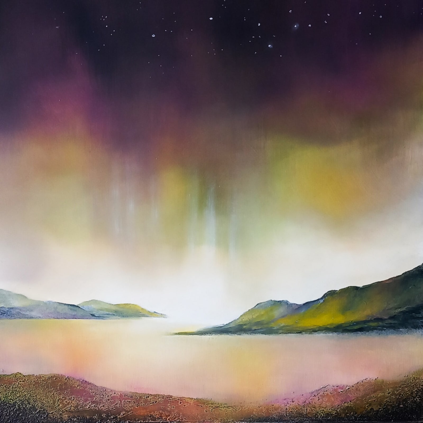 Peter Dworok, Northern Lights, Towards Raasay, Isle Of Skye