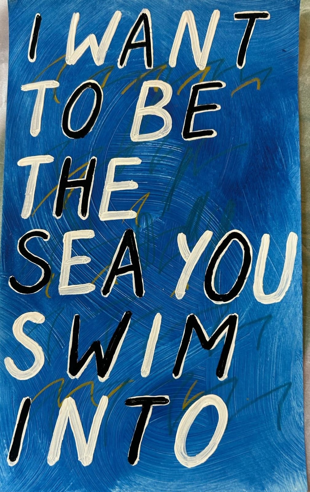 Adam Bridgeland, I Want to be the Sea You Swim Into