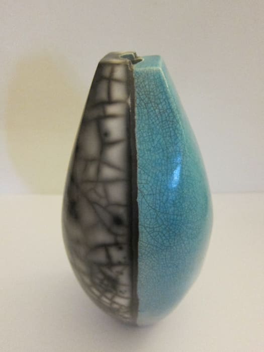 Allison Weightman, Turquoise Stepped Pot