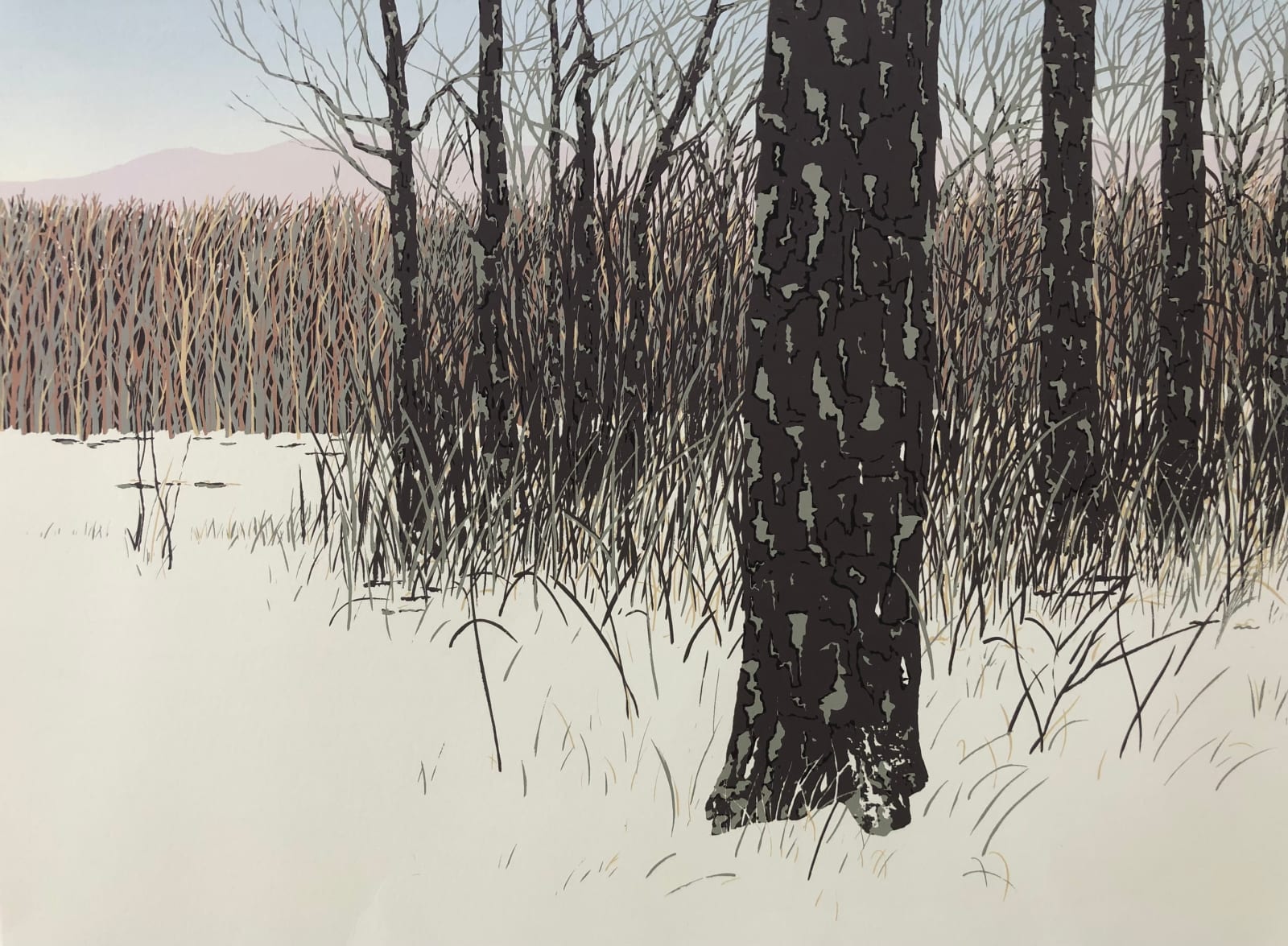 J H Duncan, Winter Trees