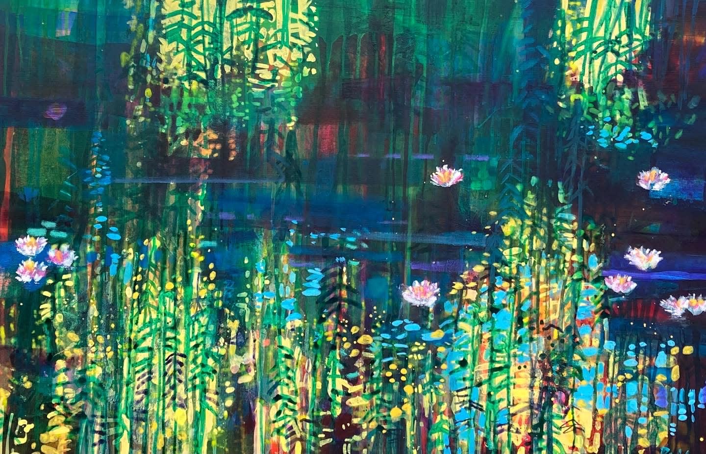 Francis Boag, Sunlight and Reflections, Giverny