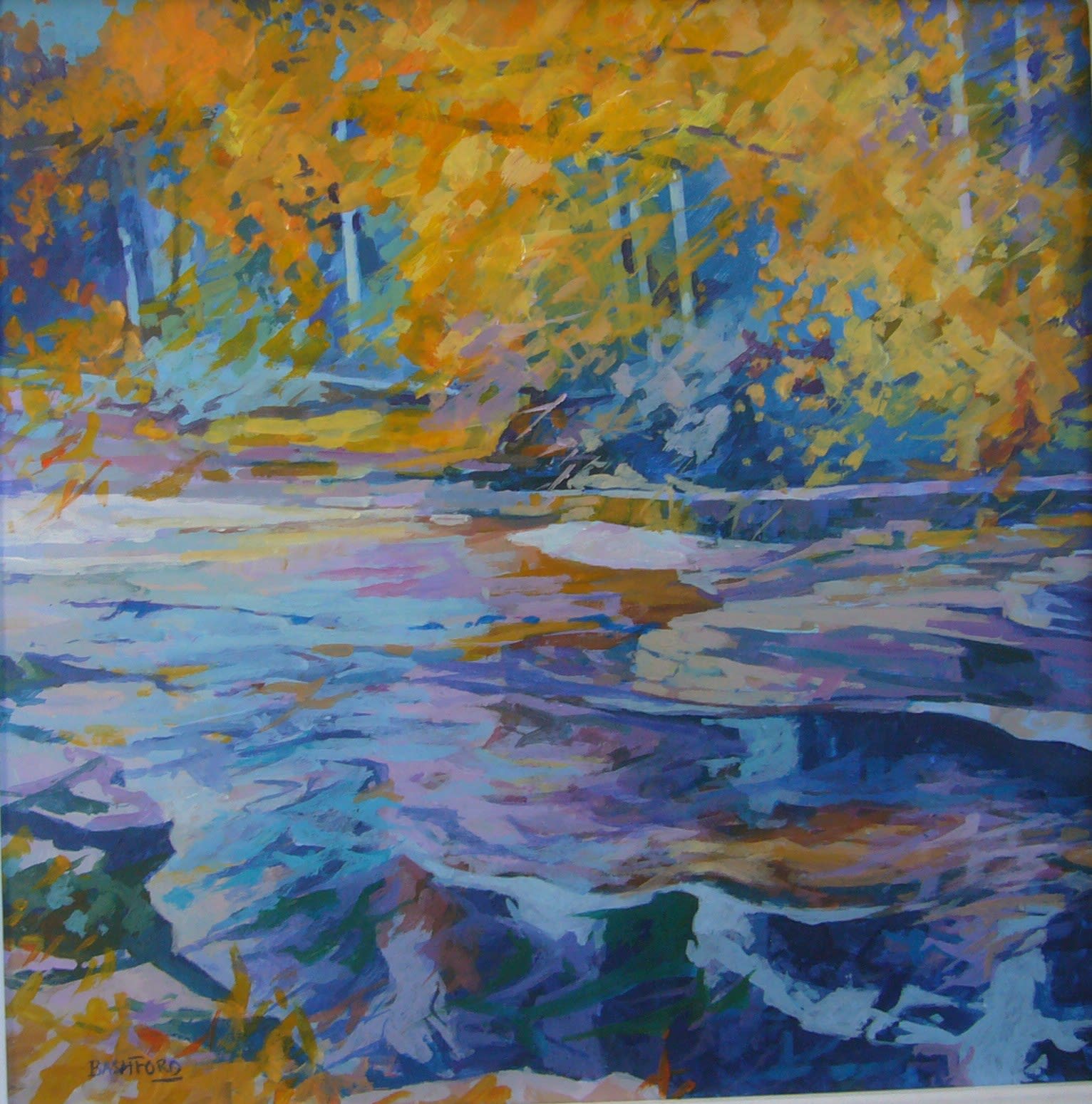 Ian Bashford, Autumn Flow, River Dee
