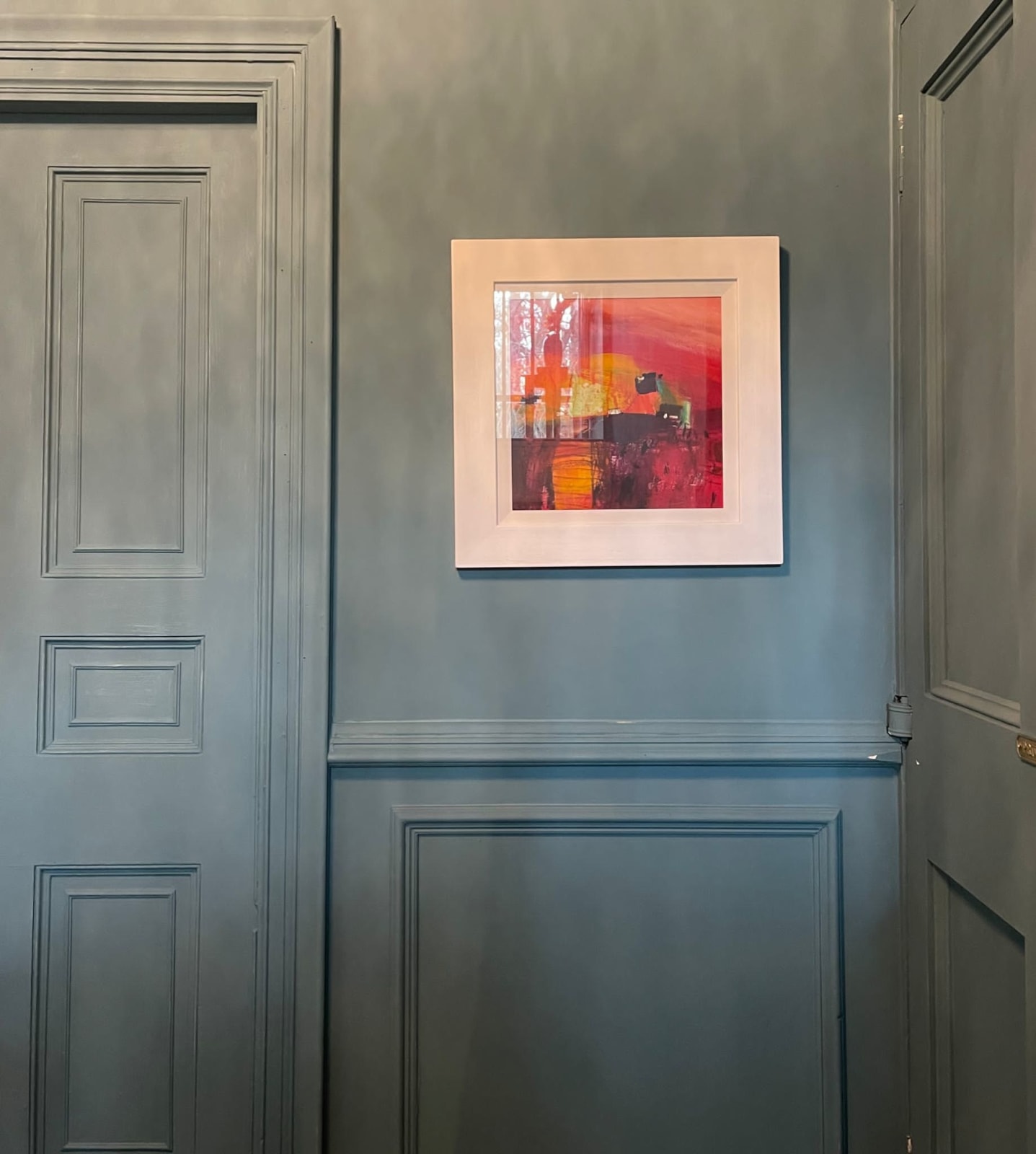 Caroline Bailey RSW, Crofts in Autumn