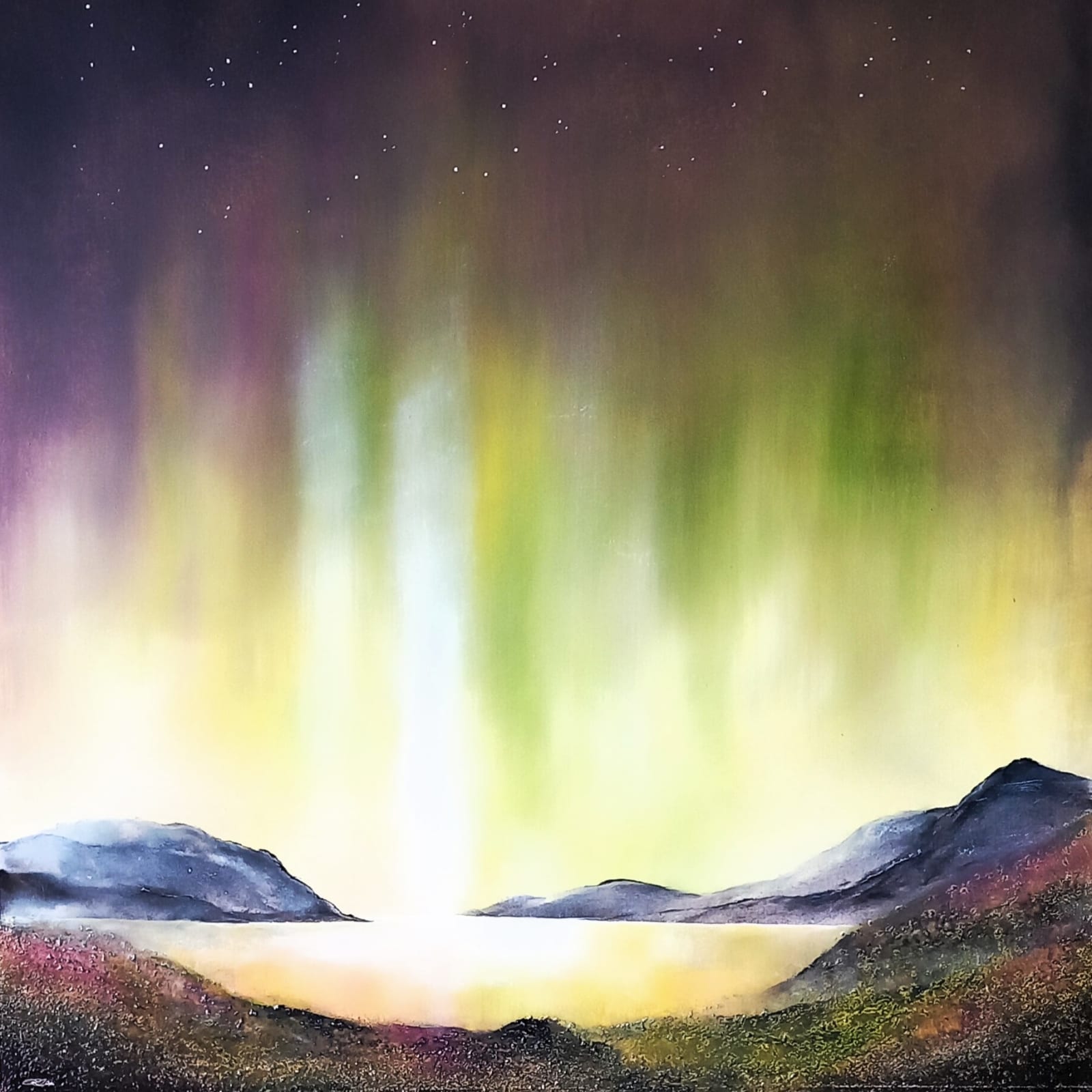 Peter Dworok, Northern Lights, Loch Eynort, Isle Of Skye