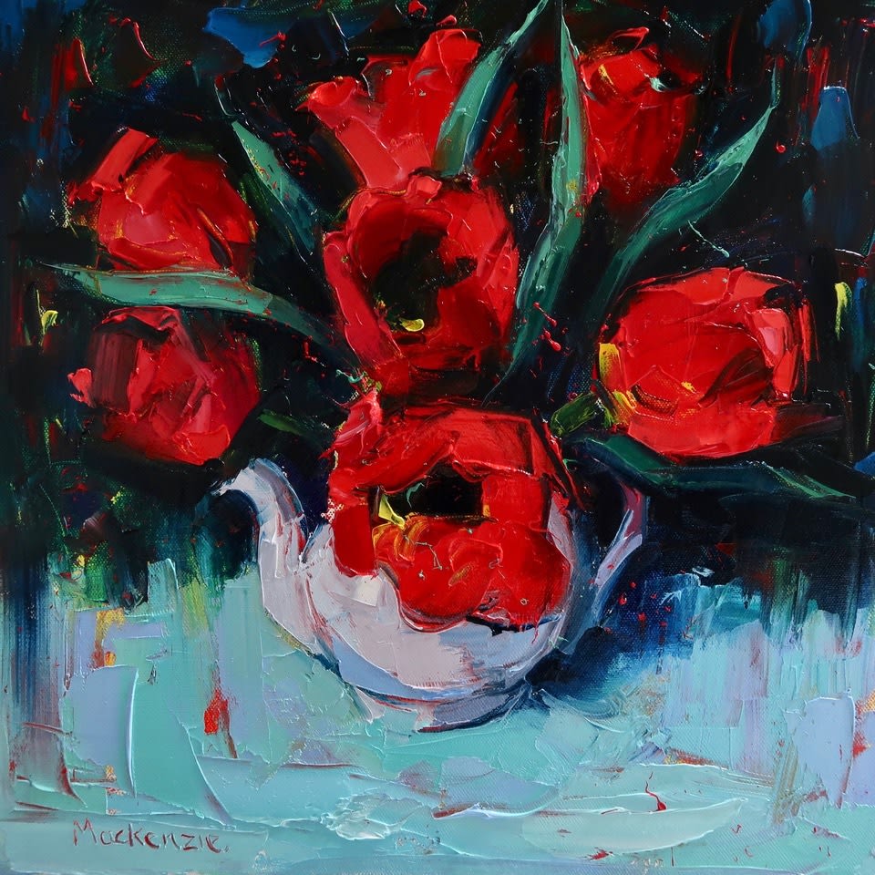 Jennifer Mackenzie, Teapot of Tulips