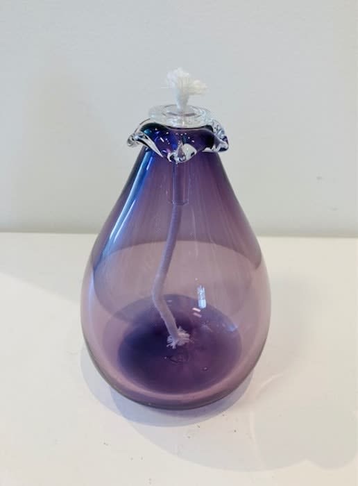 Elin Isaksson, Transparent Oil Lamp (hyacinth)