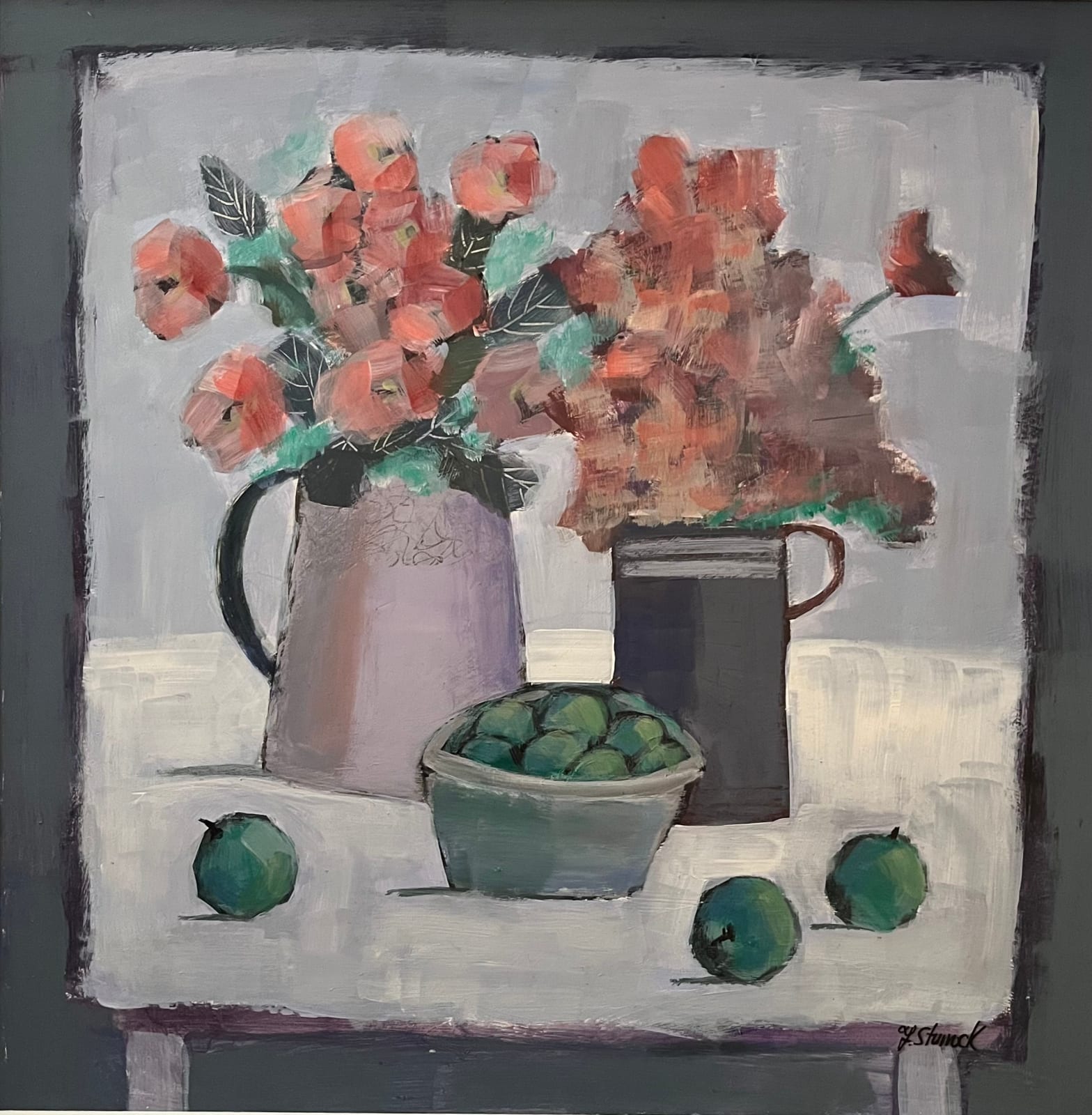 Fiona Sturrock, Autumn Fruit and Flowers