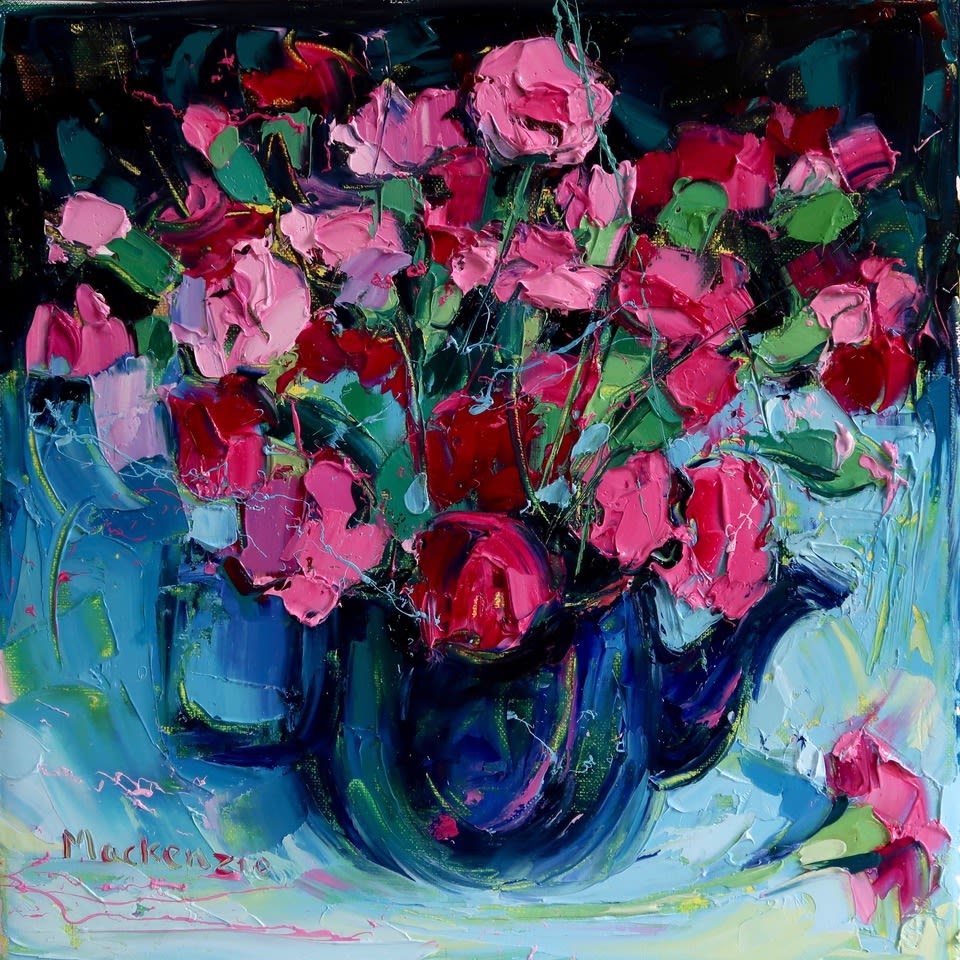 Jennifer Mackenzie, Teapot of Carnations