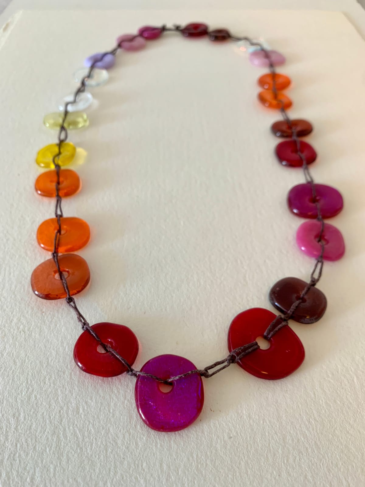 Kim Bramley SGS CGS, Colourscape Pebble Necklace