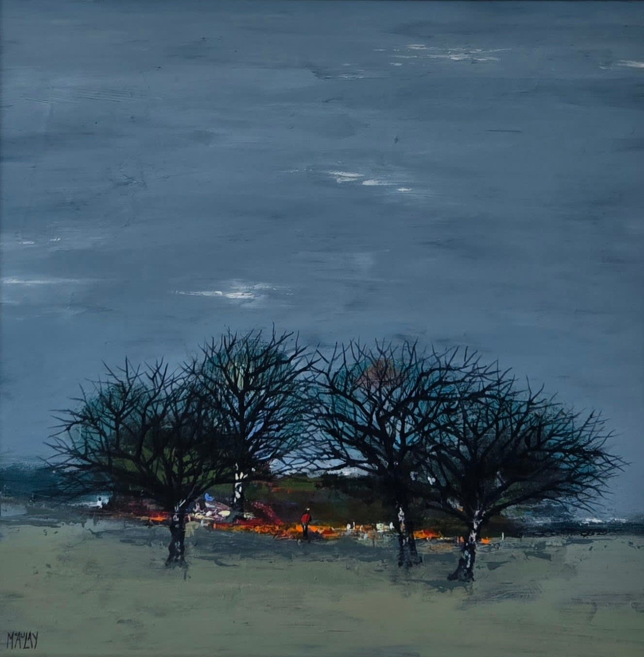 Robert McAulay, Pilgrim with Four Trees