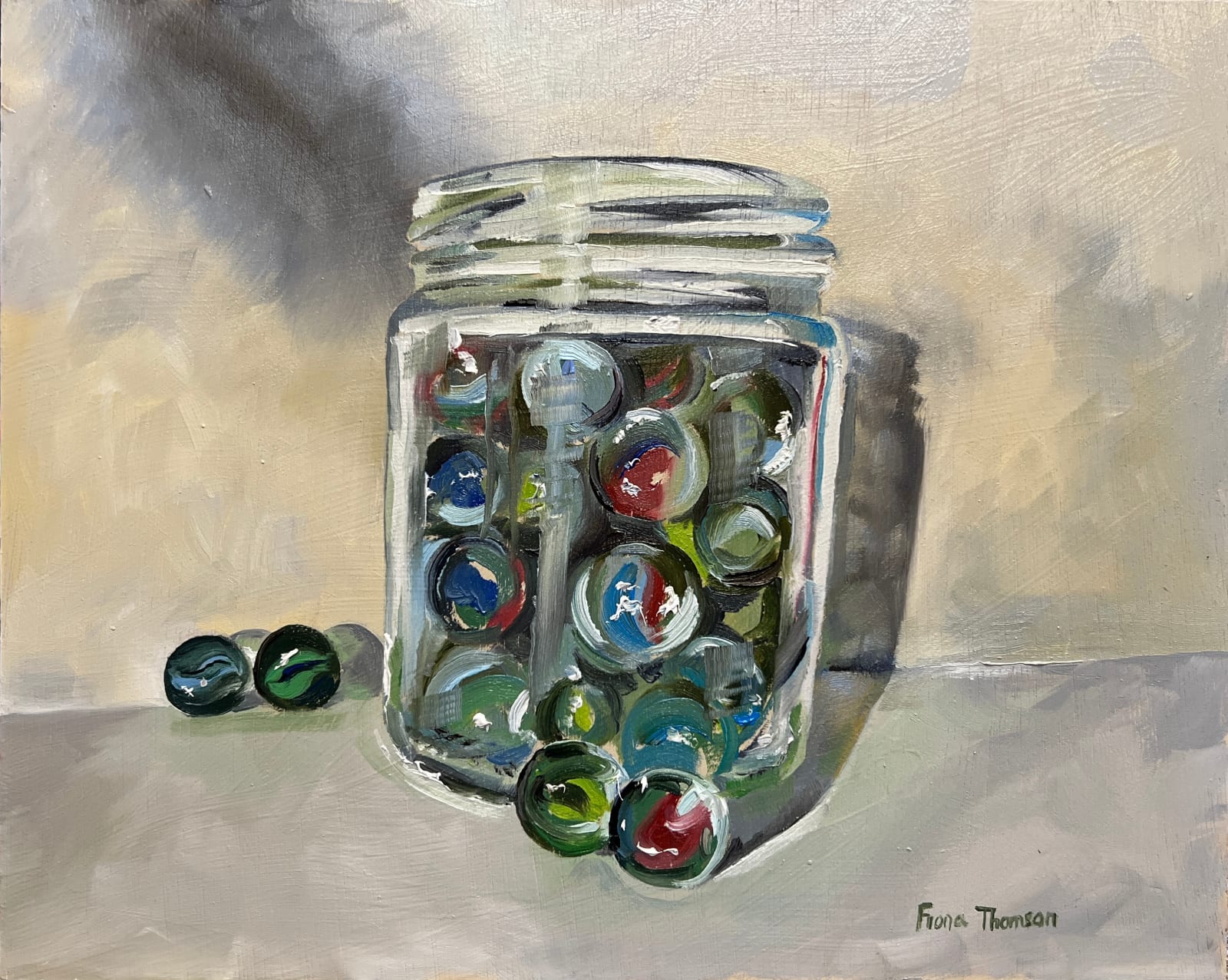 Fiona Thomson, Jar of Marbles