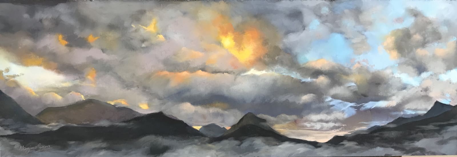 Margaret Evans, Above Cuillin Mists