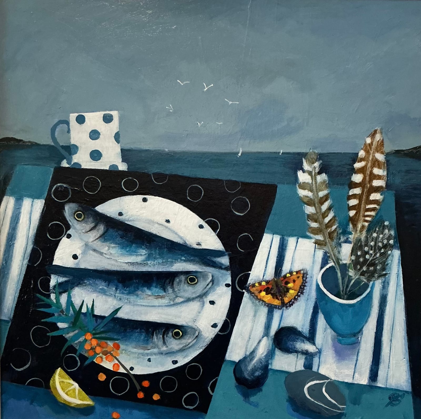 Mairi Stewart, A Day by the Sea