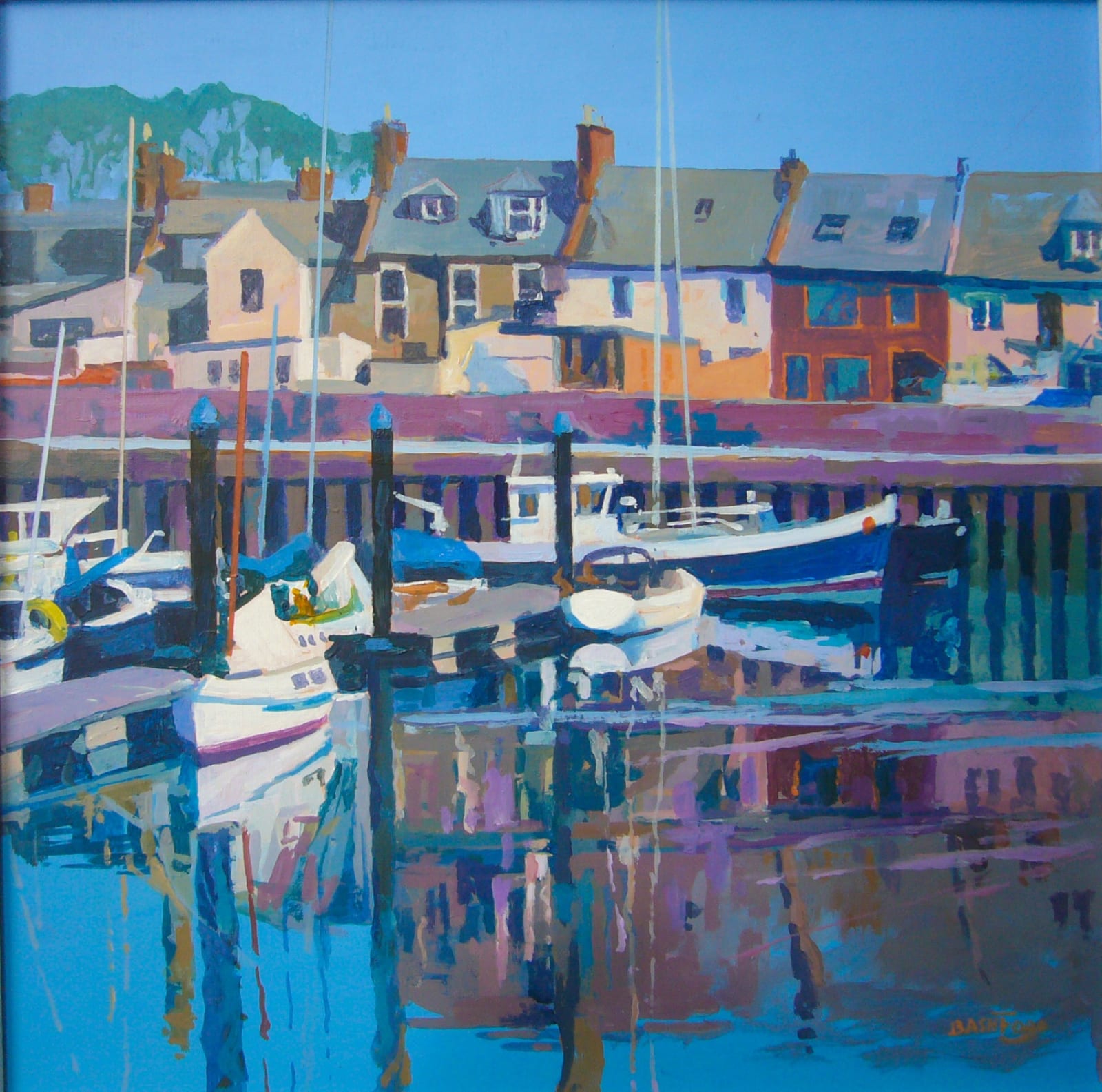 Ian Bashford, Arbroath, Harbour Reflections
