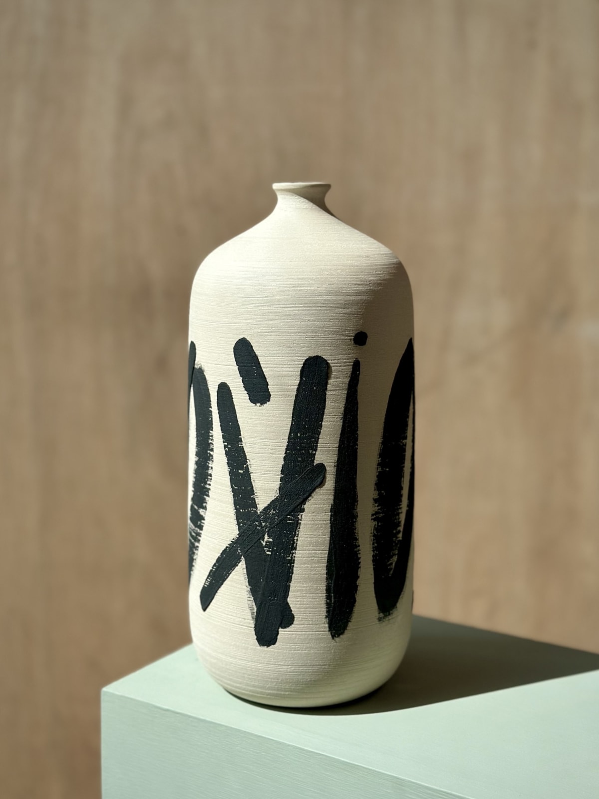 Matthew Cox, Vessel with Brush Markings