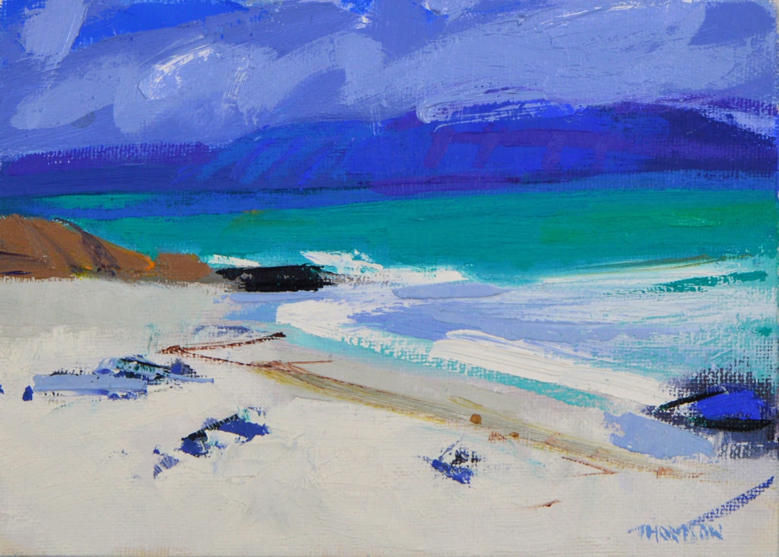 Marion Thomson, Windy day, Iona