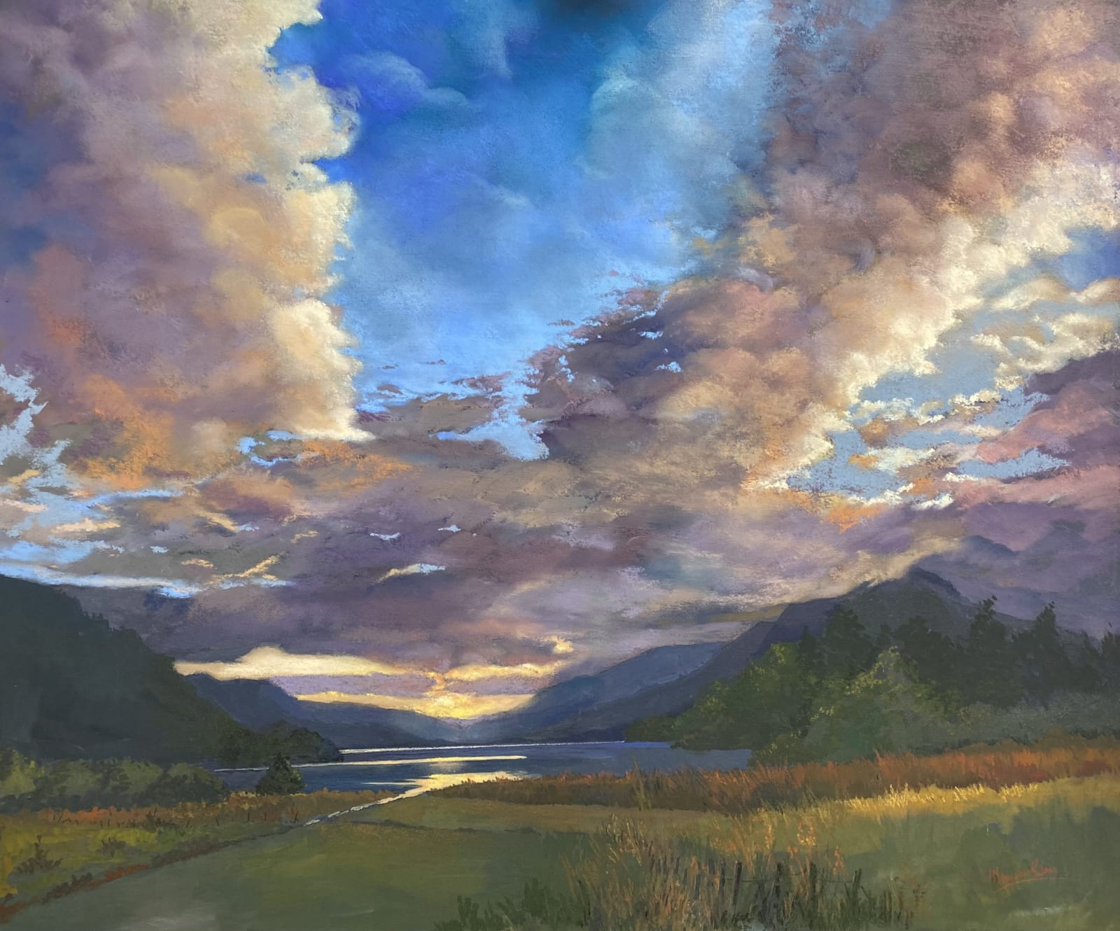 Margaret Evans, Cloudbreak Over Loch