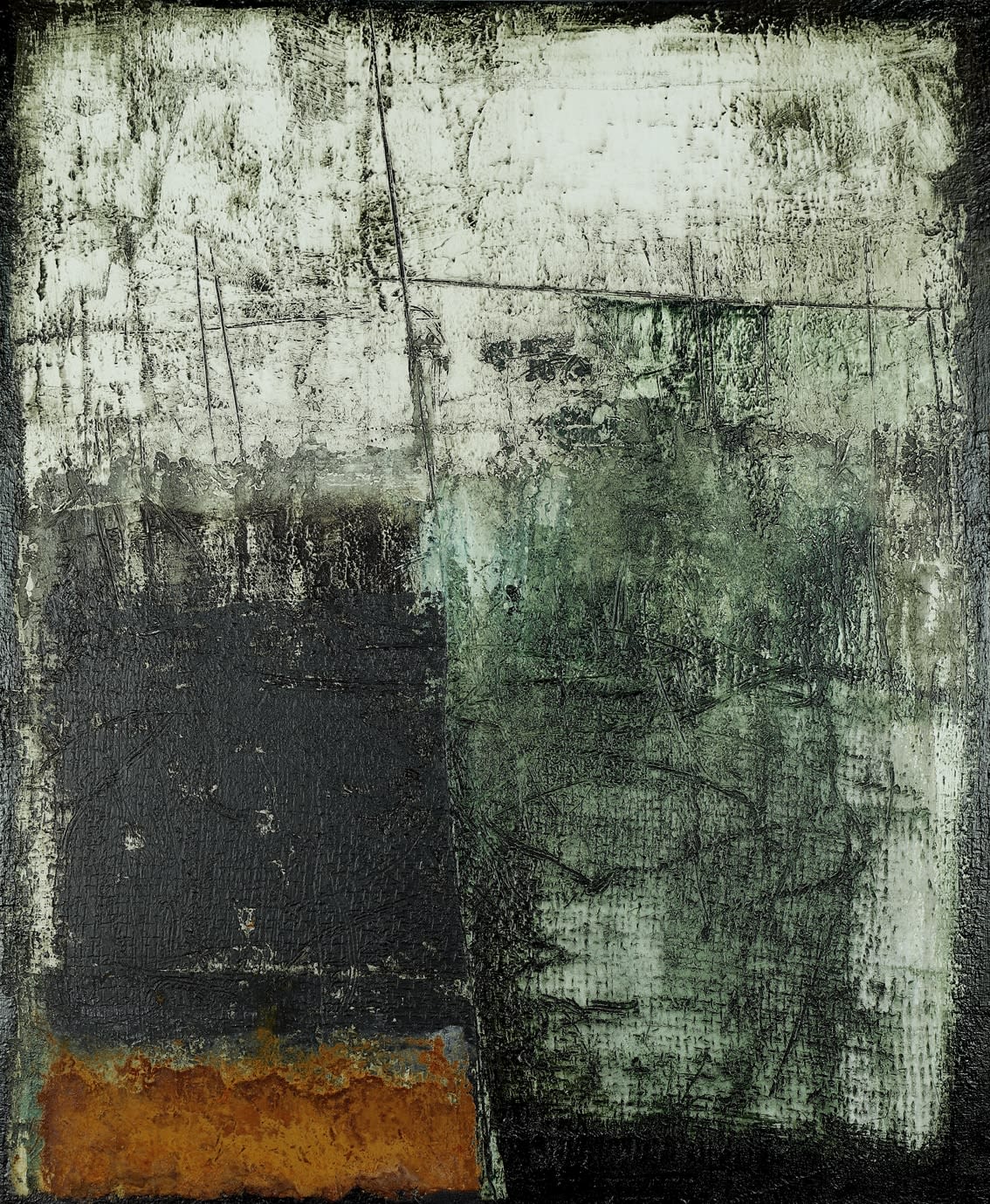 Margaretann Bennett RSW, Rusted Corner