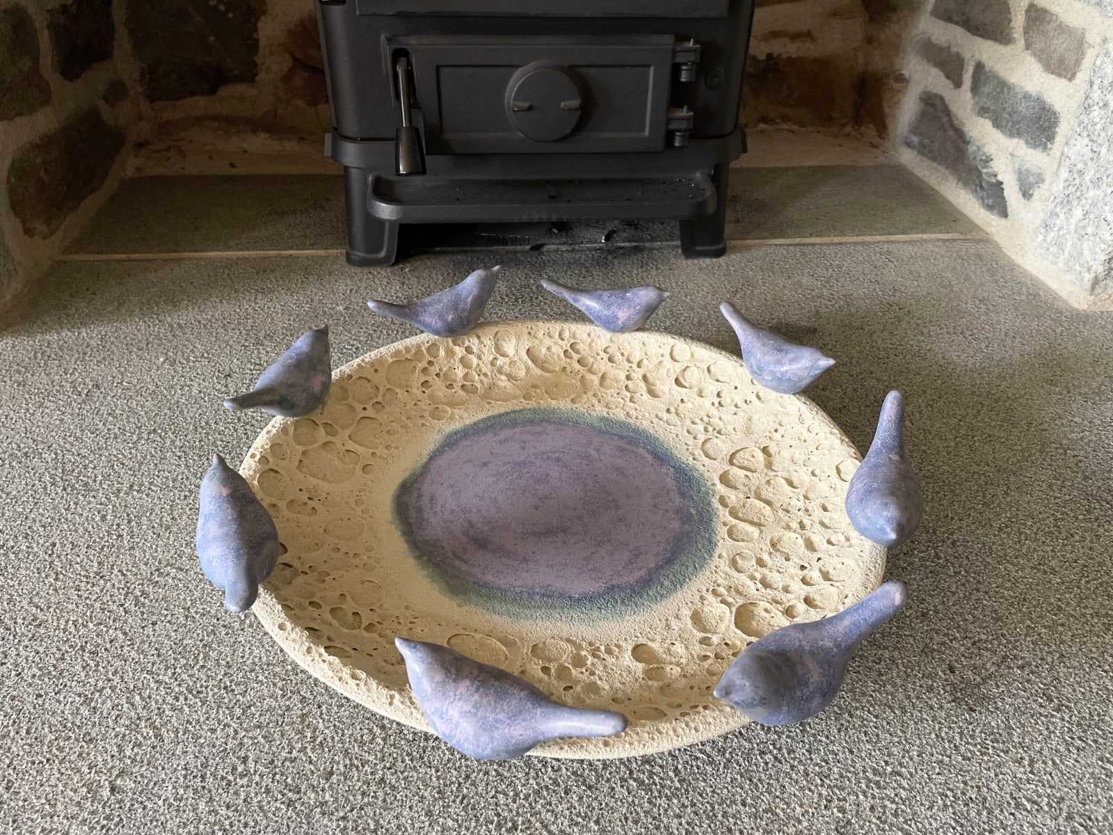 Lois Carson, Platter and Birds