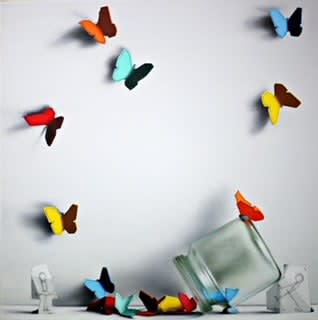 Donald Macdonald, Butterfly Giver (Balancing Blue)