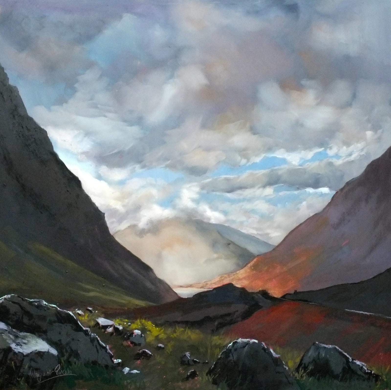 Margaret Evans, Low Clouds Glencoe