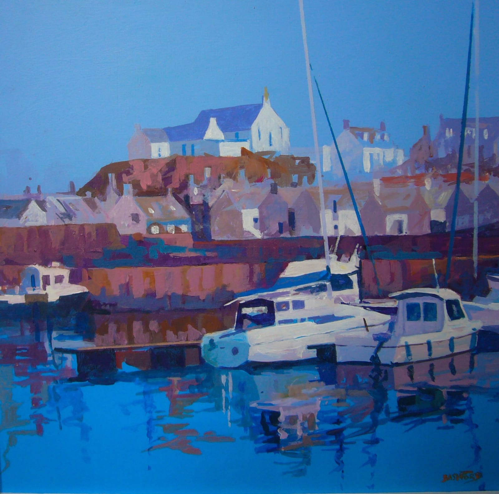 Ian Bashford, Findochty, June