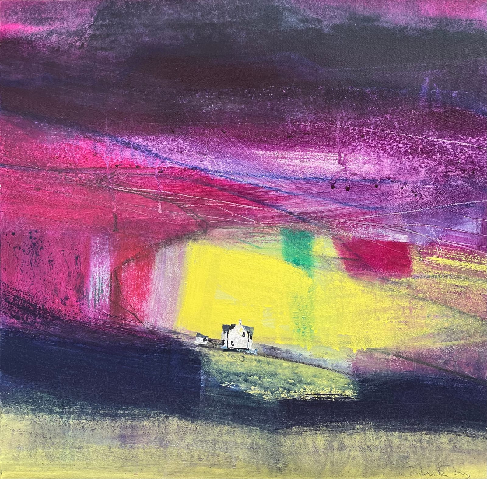 Caroline Bailey RSW, Midwinter Landscape