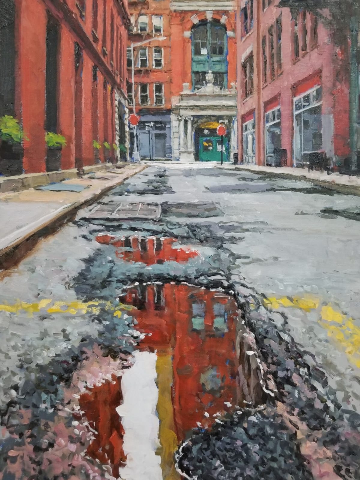 Painting of Staple Street