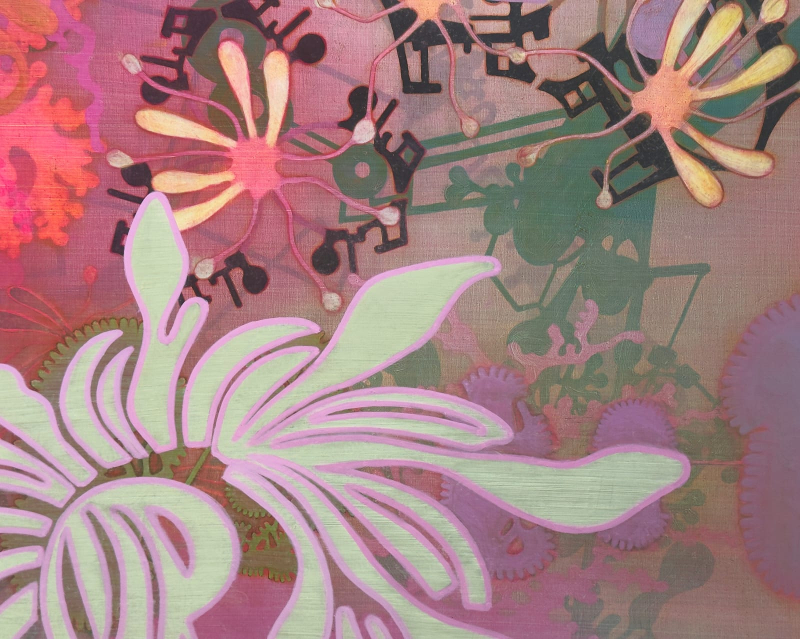 Painting of a botanical scene