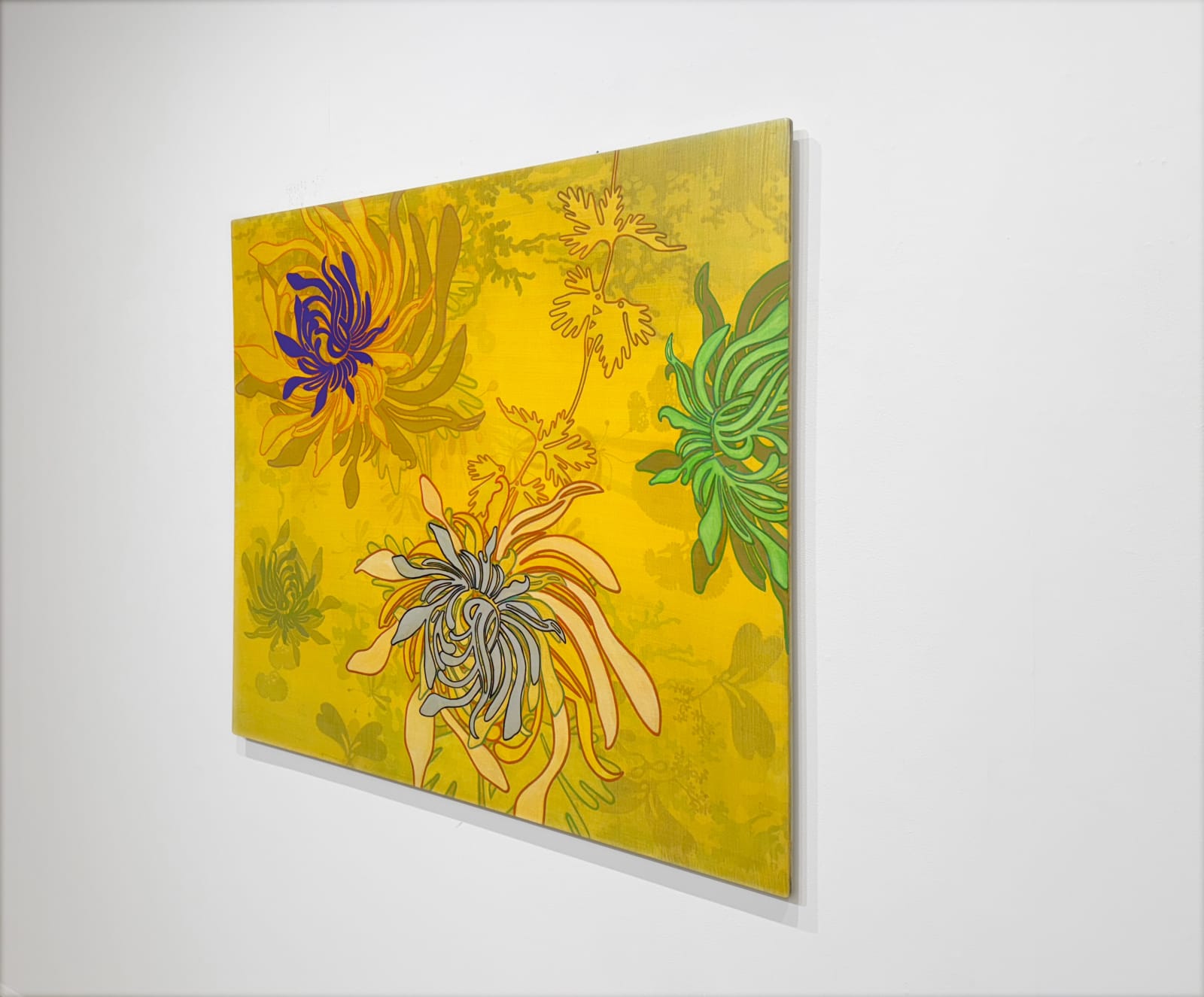Abstract Floral Painting