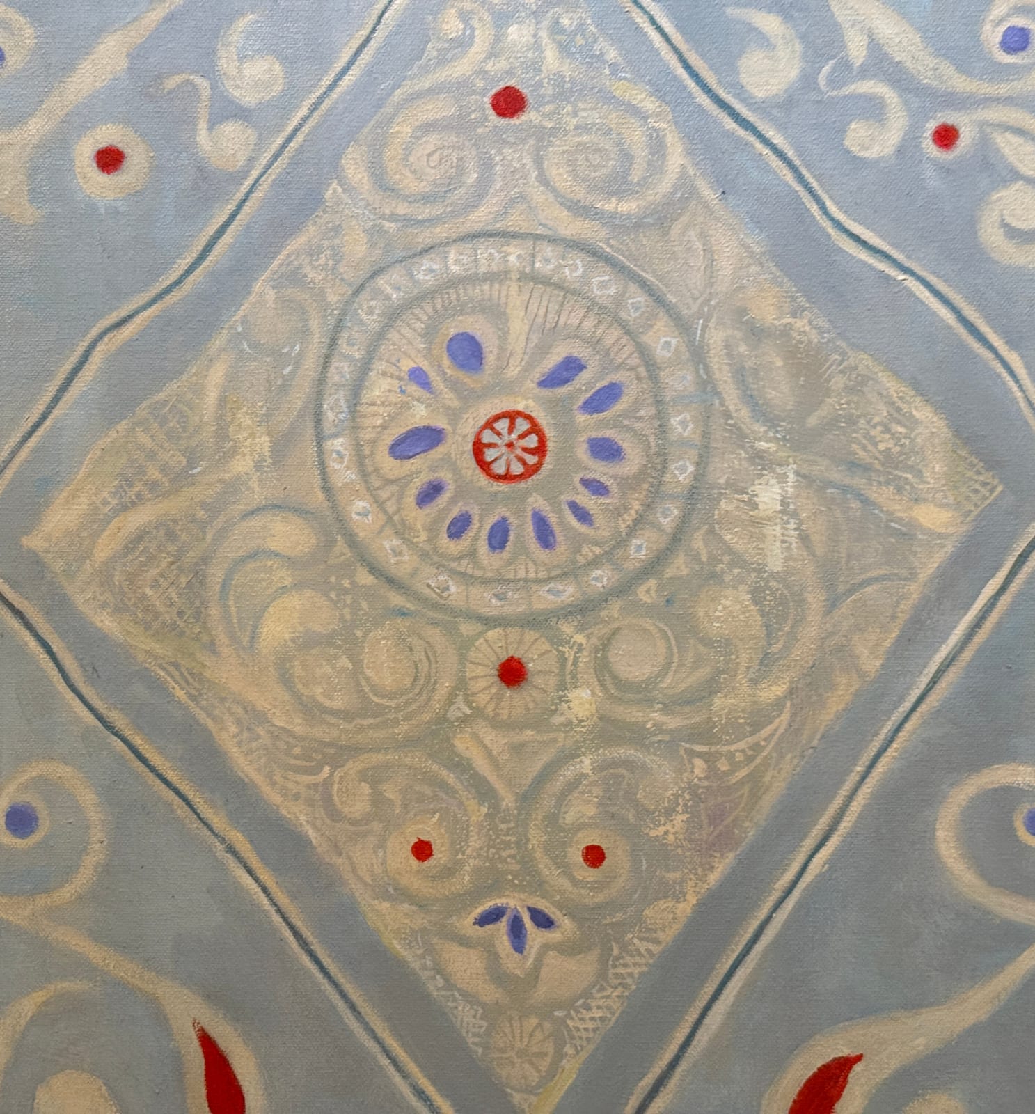 Still life painting of a kettle