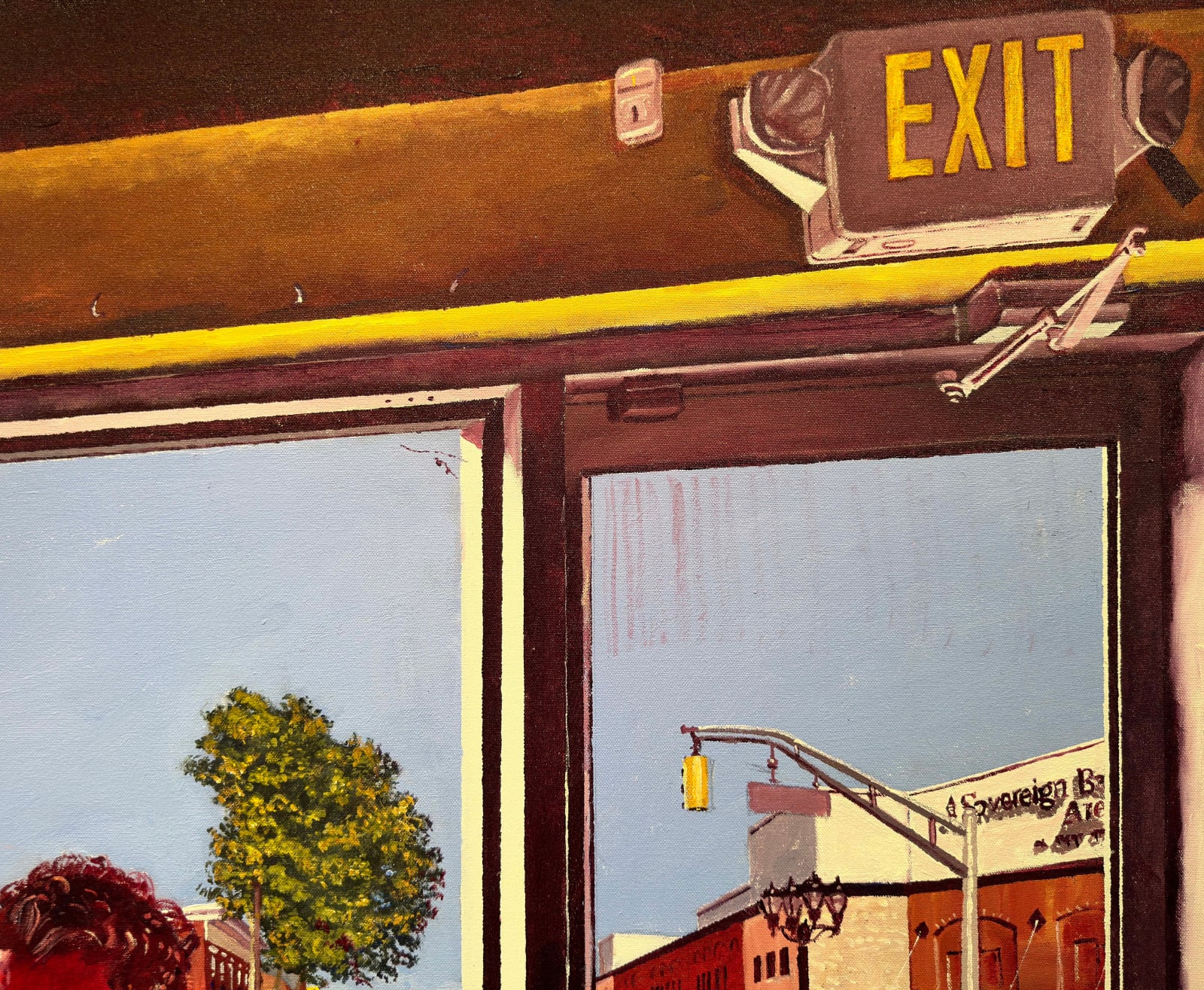 Acrylic painting on canvas