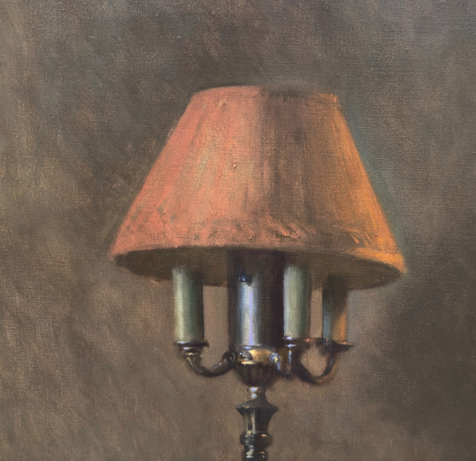 Painting of a woman sitting in an arm chair