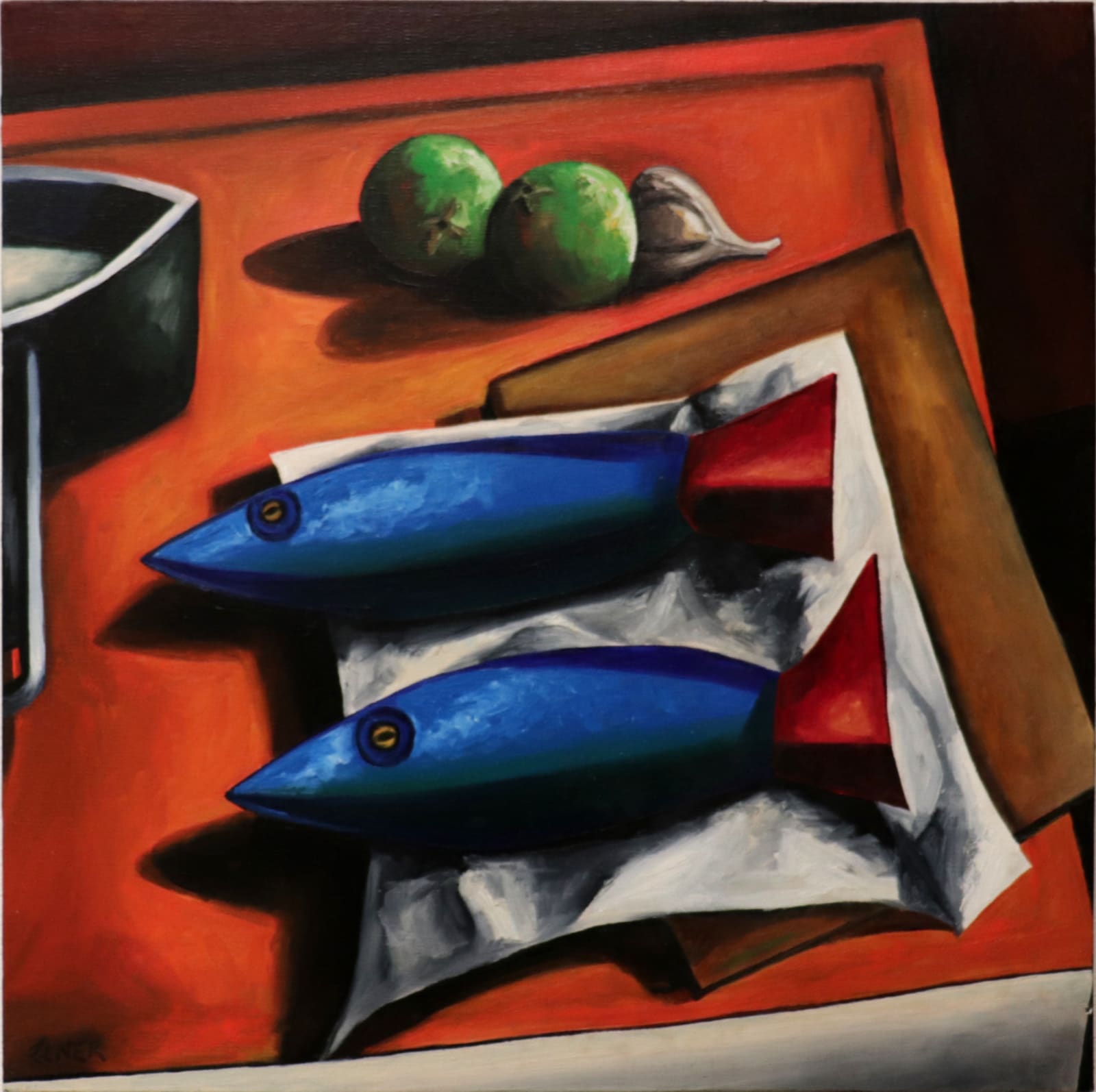 Eric Zener, BLUE FISH, 1995