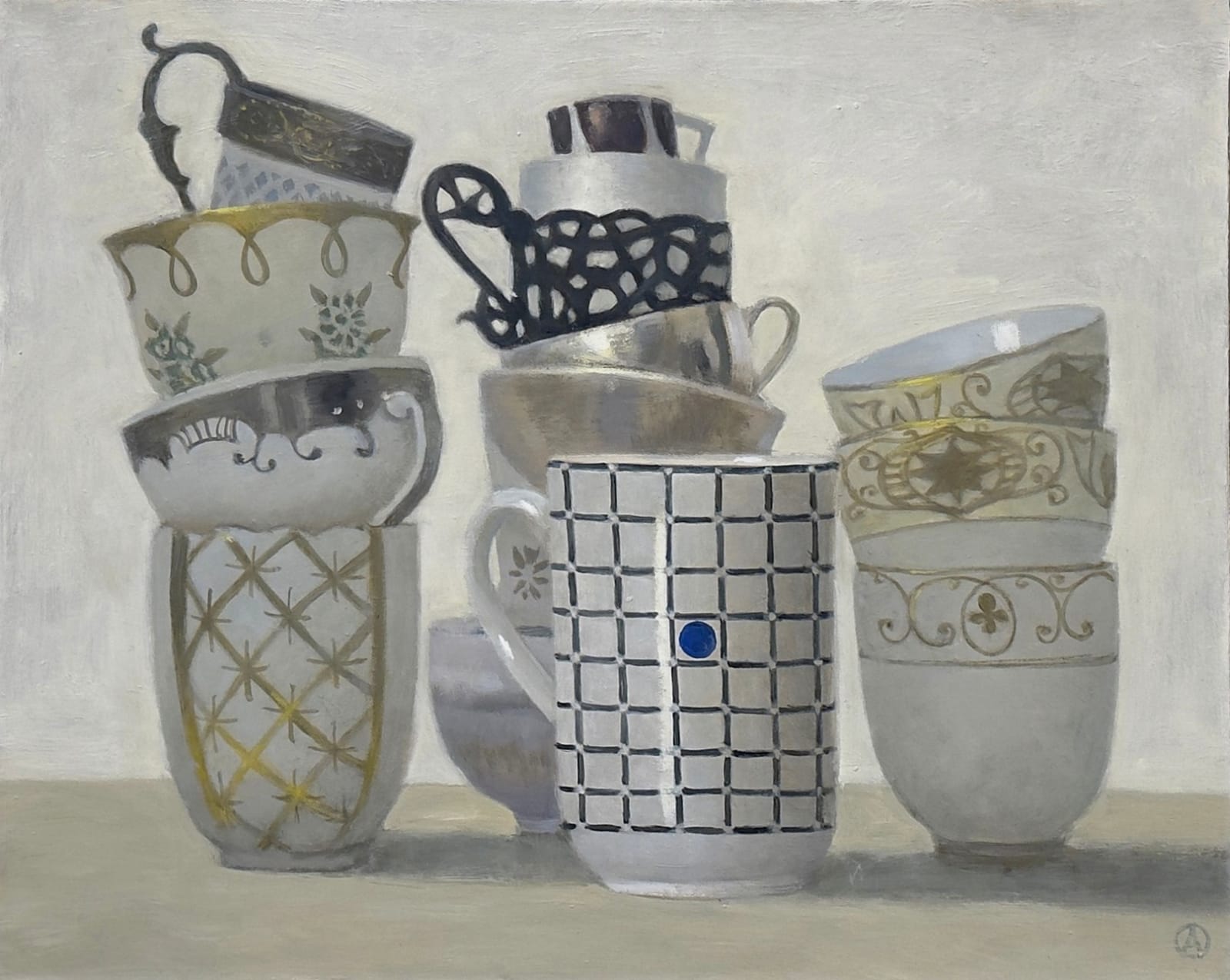 Olga Antonova, TEACUPS, 2024 Gallery Henoch
